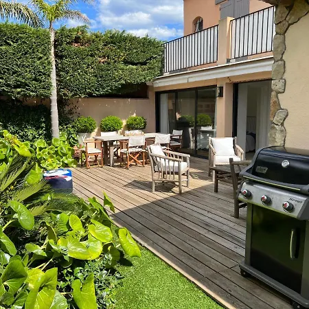 펜션 La Pausa, Maison De Avec Jardin Centre De Tropez 쎙뜨호뻬